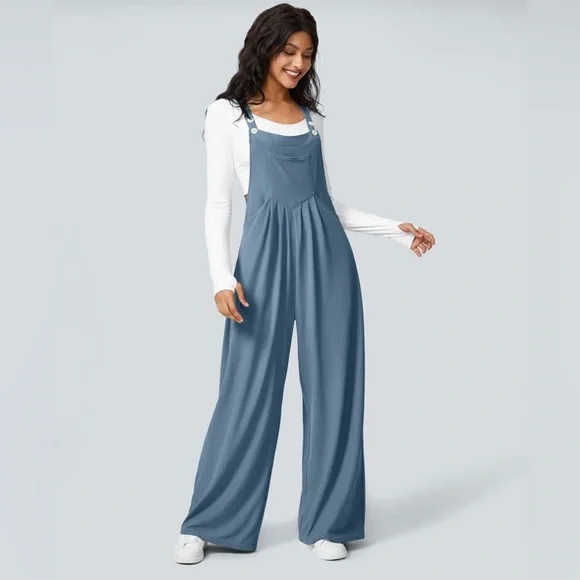 HALARA Waffle Jumpsuit - Picture 2 of 7